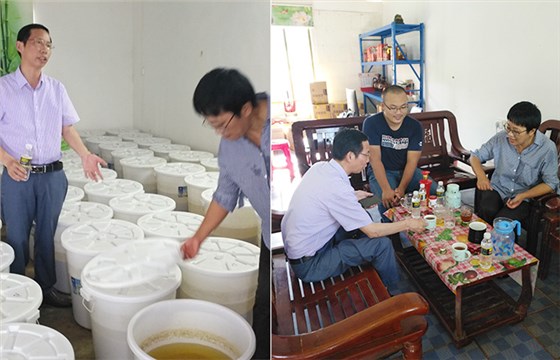 釀酒國匠&mdash;雅大胡董事長親自上門指導(dǎo)