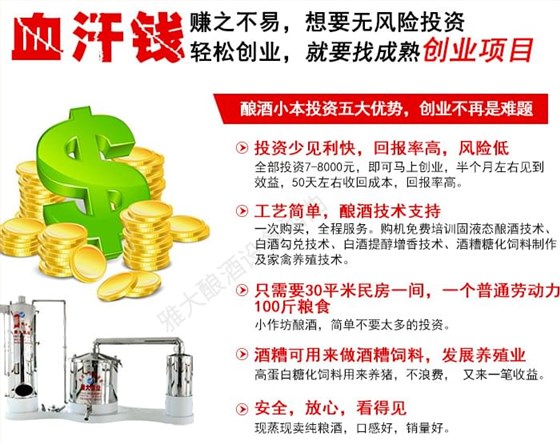 用酒廠釀酒設(shè)備做酒魅力何在能幫那么多人實(shí)現(xiàn)創(chuàng)業(yè)夢(mèng)4