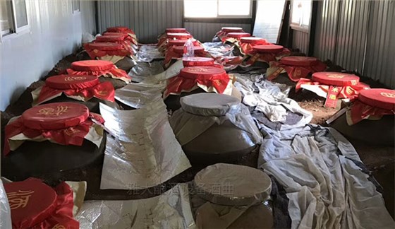 開大貨車20年落下一身病，用白酒蒸酒設(shè)備開酒廠半年月純賺1.5萬-07-存酒車間