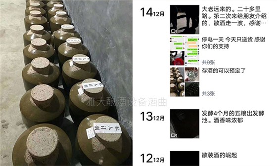 25-90后釀酒小白用釀酒蒸餾設(shè)備做酒1年，散酒50元斤，生意火爆！1