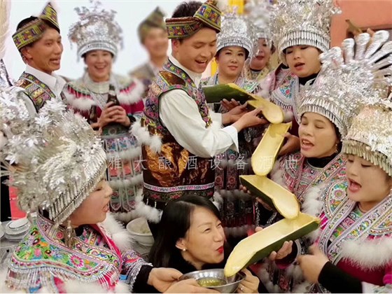 30-達(dá)配醇酒業(yè)用白酒釀造機(jī)器開(kāi)酒廠，拿出營(yíng)業(yè)額的50%資助貧困學(xué)生苗疆特色