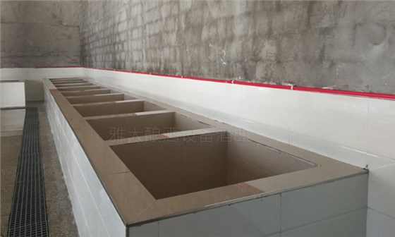 傳統固態(tài)工藝白酒窖池設計