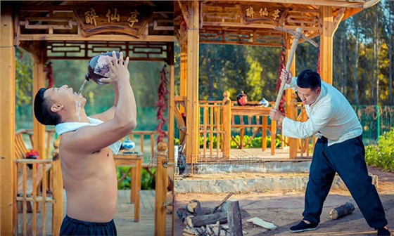 酒是糧食精，越喝越年輕