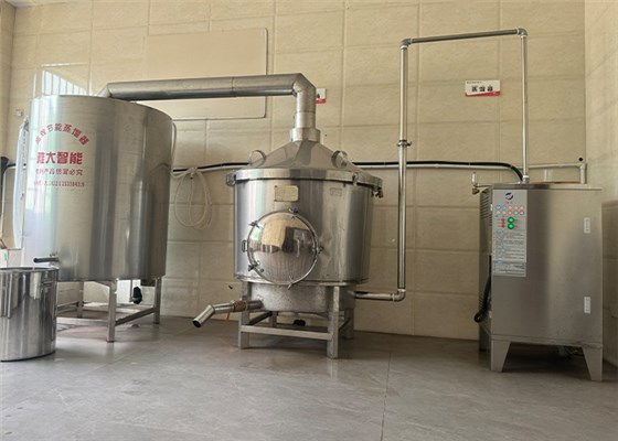 1.3上甑時見氣壓氣，上料