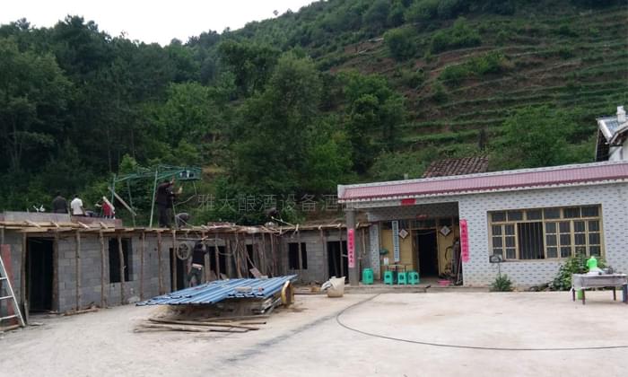 用糧食釀酒設(shè)備烤酒后的酒糟養(yǎng)豬，幫郭光林節(jié)約成本30%！-05