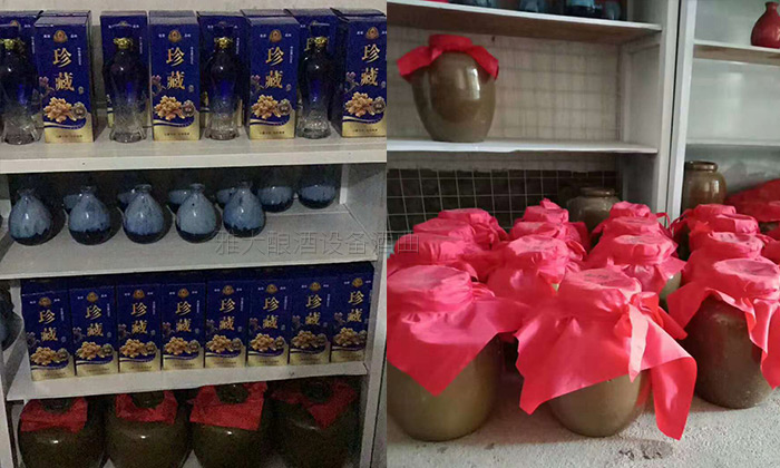 劉歡也來湊熱鬧，改行用雅大釀酒設(shè)備做純糧酒！-06成品酒窖藏酒