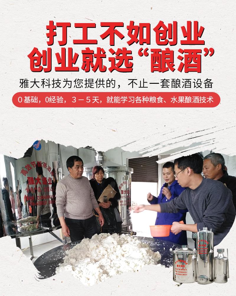 2019用小型釀酒設(shè)備開酒坊，陌生人市場開口就有，閉口沒有！-04