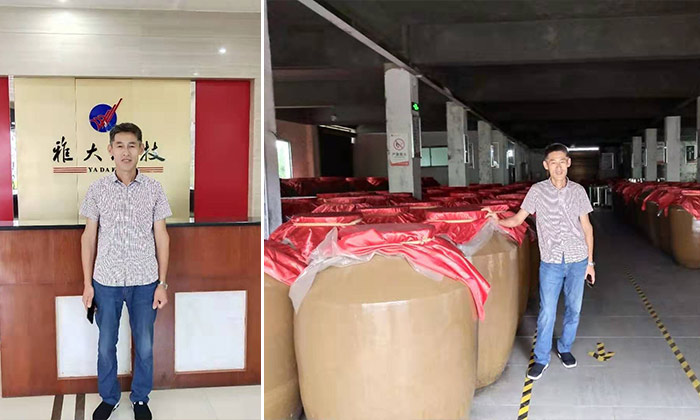 8.8萊州林叔用雅大不銹鋼釀酒設(shè)備輕松釀酒，縱享天倫之樂(lè)！4-