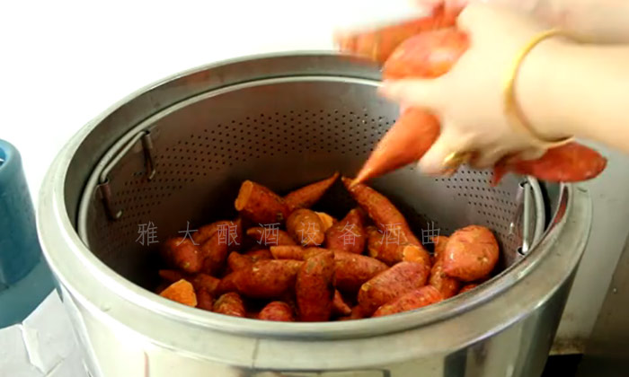 8.10-8步教您用小型酒廠釀酒設(shè)備釀造紅薯酒，純實(shí)操！1