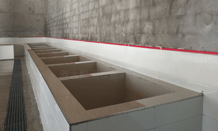 傳統(tǒng)固態(tài)工藝白酒窖池設計