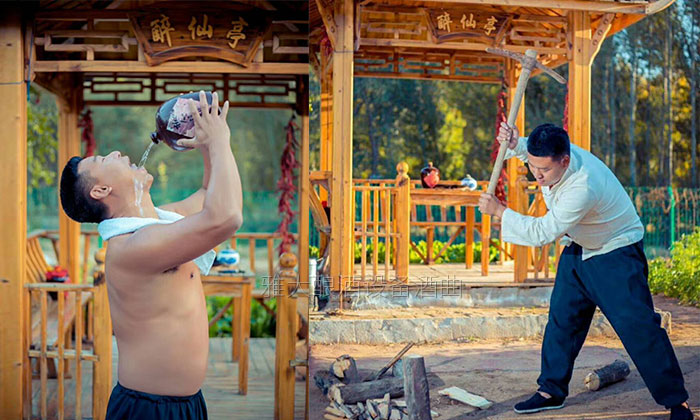 酒是糧食精，越喝越年輕