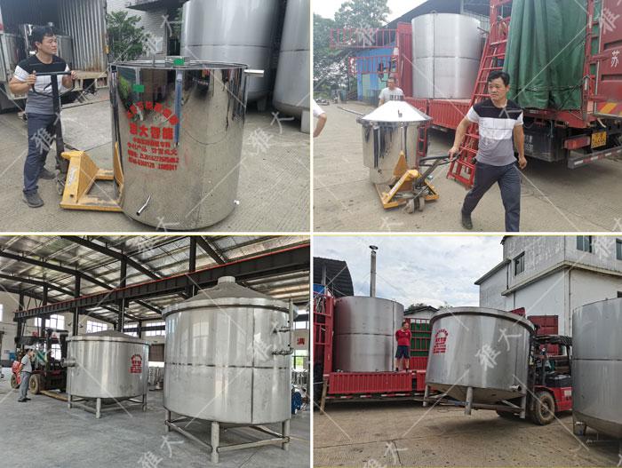 炎熱的天氣，依然攔不住雅大釀酒設(shè)備廠家學(xué)員學(xué)習(xí)釀酒的熱情 7