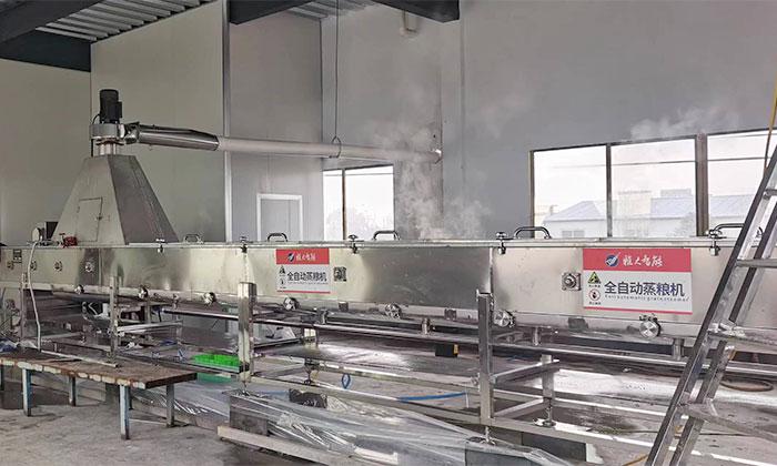 訂購一套雅大1000型全自動蒸糧機